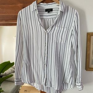 Banana Republic Striped Button up